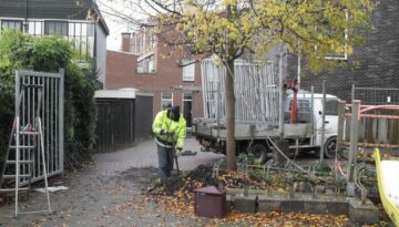 achteringang weeshuis woerden wordt opgeknapt
